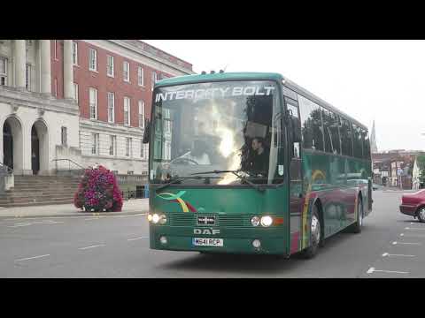 Presverved Vanhool DAF Returning Seen Here In Chesterfield Returning From Fenland Bus Fest 2021