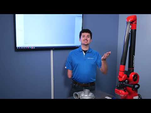 3D Scanning & Reverse Engineering Snapshot using Kreon Arm CMM 3D Scanner and Geomagic Design X