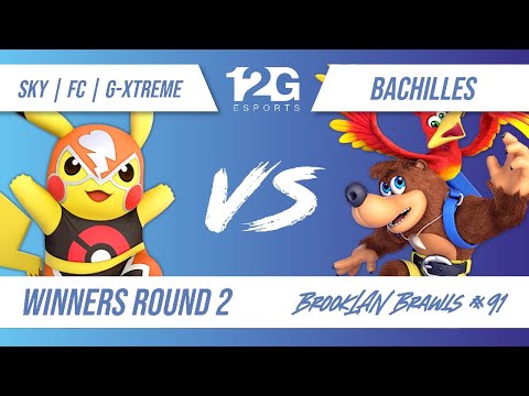 BrookLAN Brawls 91 - SKY | FC | G-XTREME (Pikachu) v. Bachilles (Banjo & Kazooie) - Winners Round 2