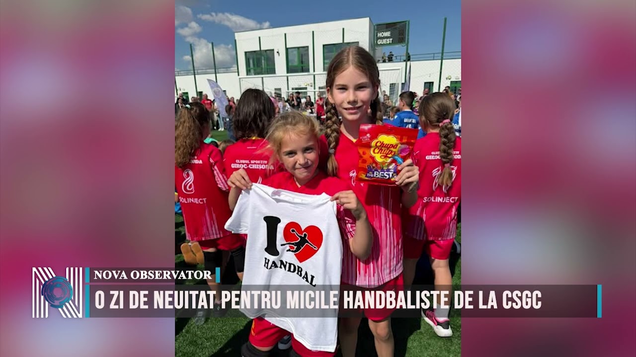 O zi de neuitat pentru micile handbaliste de la CSGC