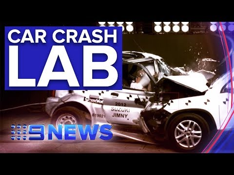 Inside the lab testing how safe our used cars are | Nine News Australia