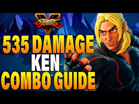 Street Fighter 5 Ken Combos - SF6 Ken Combo Tutorial - Daryus P