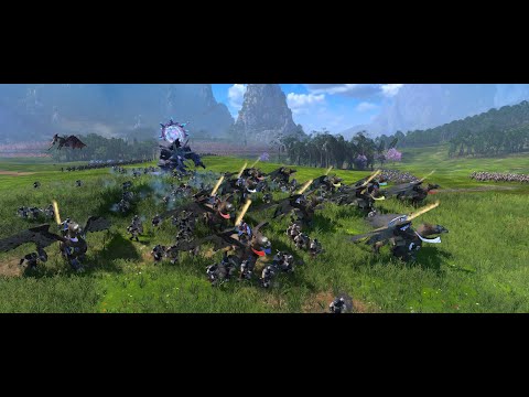 Giant Tentacle Monster vs Unwashed French People | Warriors of Chaos vs. Bretonnia