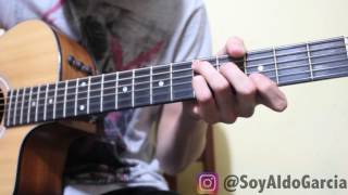Como tocar &quot;Olvidada&quot; Alta Consigna (TUTORIAL DE GUITARRA) @AldoGarcia