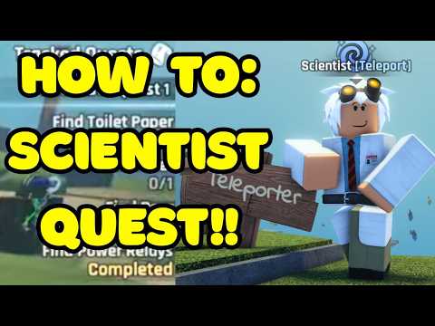 How to Unlock the Teleporter FAST (Scientist Quest Guide) - ABYSS ROBLOX