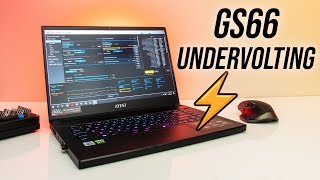 MSI GS66 Performance Boost! How To Unlock Undervolting