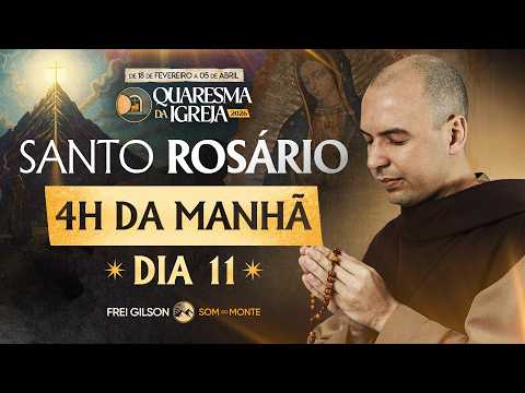 Santo Rosário | 11° Dia | Quaresma 2026 | 02/03 | 03:40 | Live Ao vivo