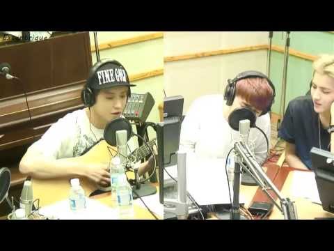 [Chansoo] 130813 Chansoo covers Nothing on you @ Sukira Kiss the radio