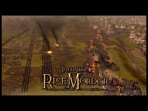Sauron's Siege Of Gondor - Lord Of The Rings | Rise Of Mordor Total War