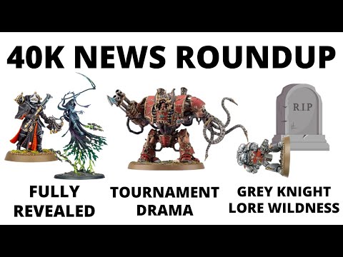 GW Addresses the Leaks, Tournament Drama, Grey Knight Lore gets Wilder + Event Restricts Top Armies - YouTube