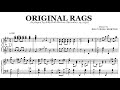 Jelly Roll Morton - Original Rags (Scott Joplin) | Transcription