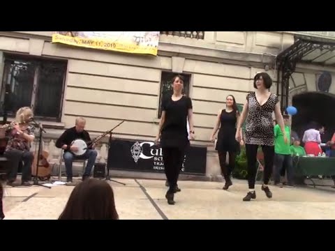 #CulkinSchool of traditional #IrishDance students are performed at #embassyofireland Ep.2
