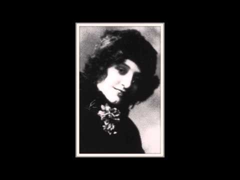Soprano CLAUDIA MUZIO - (F.Chopin)  "Aspiration" (Nocturne) - 1921