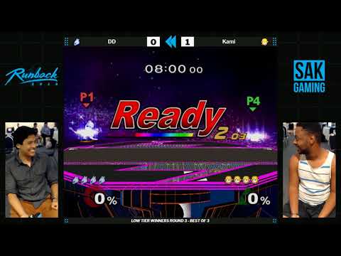 Runback 2018 Low Tier Winners Round 3 - DD (Mewtwo) vs Kami (Zelda)