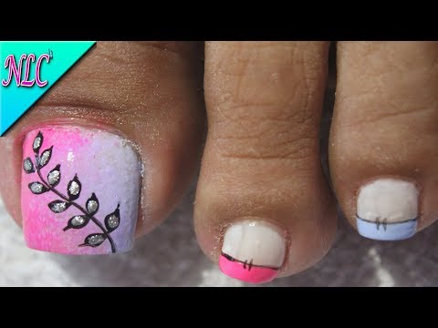DISEÑO DE UÑAS PARA PIES ESPIGAS PRINCIPIANTES – SPIGES NAIL ART – NLC