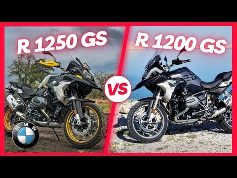 TOP SPEED BMW R1250 GS VS R 1200 GS - @MotoTopSpeed