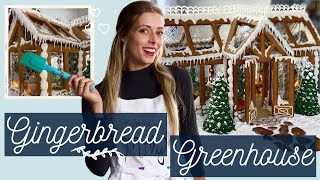 It took 4 DAYS to make this Epic Gingerbread House! | Unique Gingerbread Greenhouse & Baking Hacks