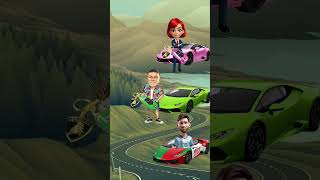 Download lagu Whose Car Is Each One? 🧐🚘 Ronaldo vs Messi vs MrBeast vs Georgina #ronaldo #shorts #cartoon mp3