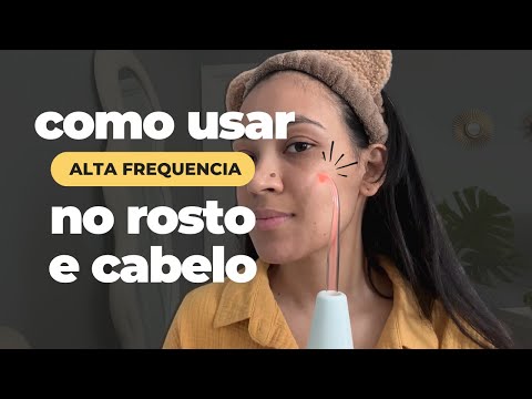 Part of a video titled PASSO A PASSO DE COMO USAR O APARELHO DE ALTA FREQUÊNCIA