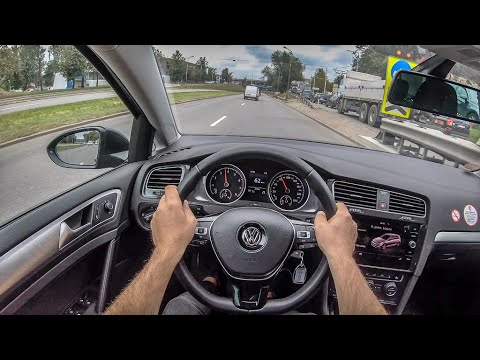 Volkswagen Golf VII (1.5L TSI 130 hp) | 4K POV Test Drive #285 Joe Black