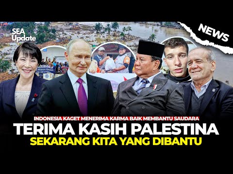 Satu Dunia Menangis Haru Gaza Minta Maaf Kasih Bantuan Kecil ke Sumatra! Solidaritas Bantu Indonesia