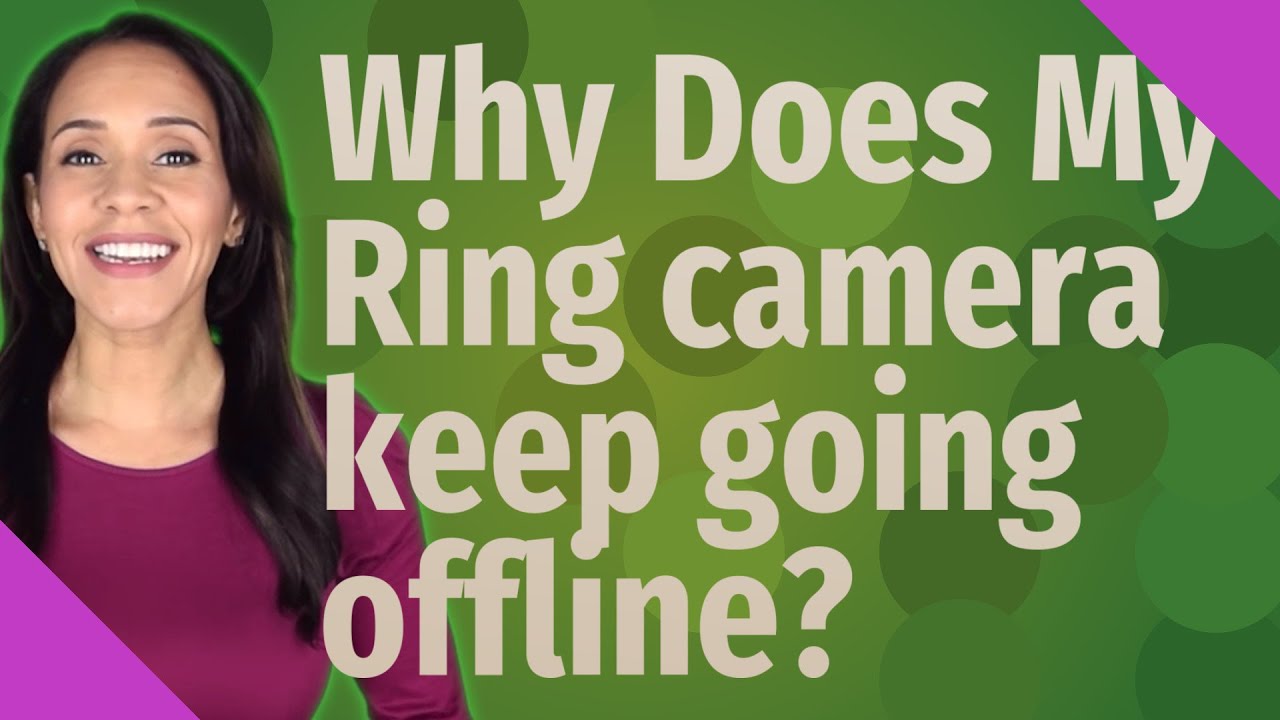 Ring Camera Keeps Disconnecting From Wi-Fi video thumbnail