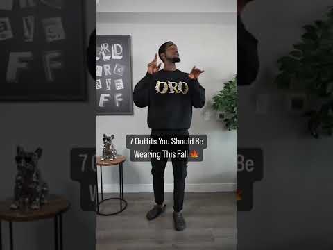 Super easy fall outfits for men!