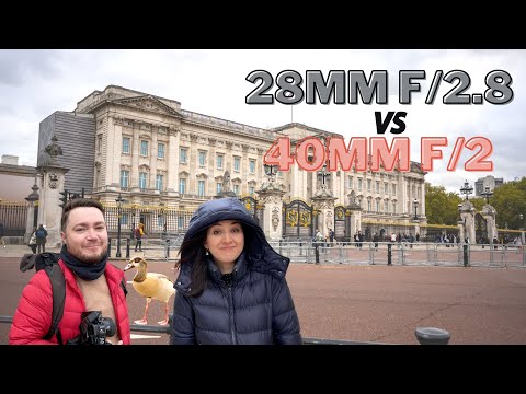 28mm & 40mm pancakes: on the streets of London