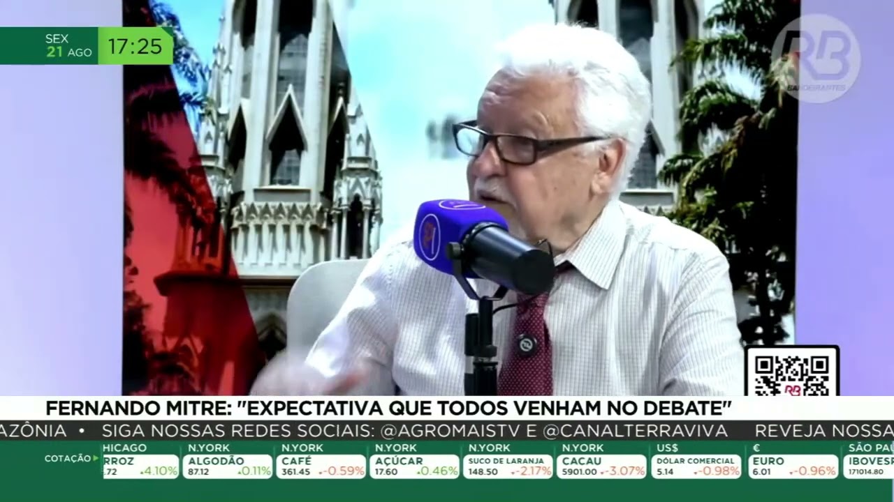 Fernando Mitre: "Expectativa que todos venham no debate"