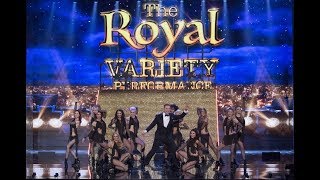 David Walliams hilarious entrance - The Royal Variety Performance 2016