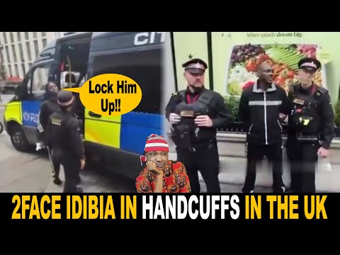 2face Idibia In Handcuffs As Videos Confirm UK Arrest By Wife Natasha