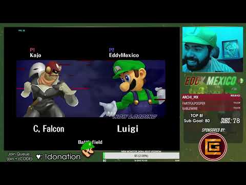 GS - KAJO (Captain Falcon) vs Eddy Mexico (Luigi) - WC Pool 2 WR2
