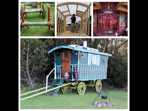 Gypsy Wagon Build Time Lapse - From Go To Whoa There Horsey!