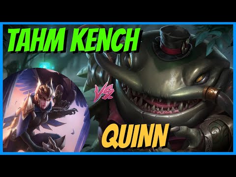 TAHM KENCH TOP vs QUINN - Battle of the OTPs! - Season 11 League of Legends