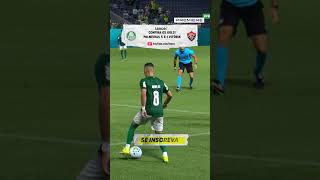 PALMEIRAS GOLEIA O VITÓRIA NA 2ª RODADA DO BRASILEIRÃO