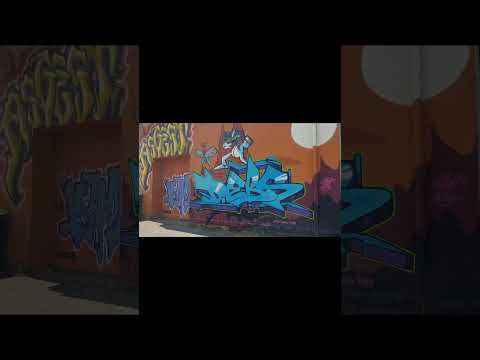 Compilation  of  finished graffs  Schluechthaus  in Luxembourg 2023, 25 year Graffiti  Event.