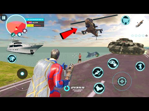 Superhero - (Superhero Fight Red Super Girl) Superhero Fight on Army Base - Android Gameplay HD