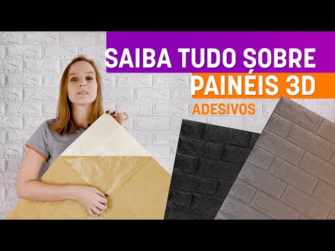 Painel 3D Autoadesivo - Saiba tudo antes de comprar