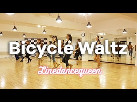 Bicycle Waltz Line Dance (Peter Heath) Intermediate waltz Demo & Count
