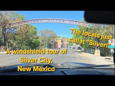 A short windshield tour of Silver City, New Mexico.