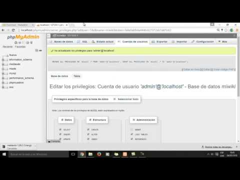 Instalacion mediawiki