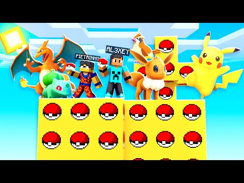 ILHA DE POKEMONS LENDÁRIOS NO MINECRAFT
