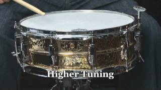 Video thumbnail for Ludwig 5x14 Hammered Bronze Supraphonic Snare Drum, LB550K by Drum Center of Portsmouth