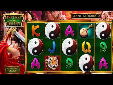 MYSTERY OF THE ORIENT - BRAND NEW SLOT 5 SCATTERS 25 FREE SPINS - BIG CASINO WIN SLOT ONLINE GAME