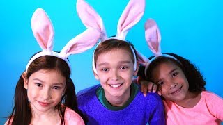 🐰 The Bunny Hop | ANIMAL PRETEND PLAY SONG | Mother Goose Club Playhouse Kids Video