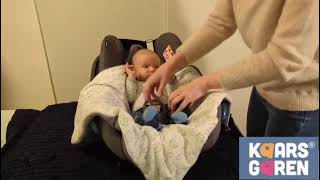 Lehká zavinovačka do vajíčka smetanová zajíčci Kaarsgaren