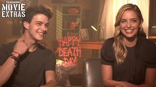 Happy Death Day (2017) Jessica Rothe & Israel Broussard talk about their experience making the movie video