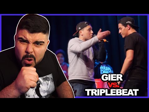 WAS EINE KRANKE ZERSTÖRUNG!! 🔥 GIER vs TRIPLEBEAT bei RAP am MITTWOCH | Reaction