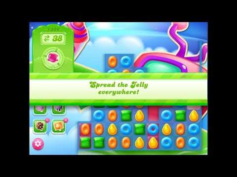Candy Crush Jelly Saga Level 1328 (3 stars, No boosters)