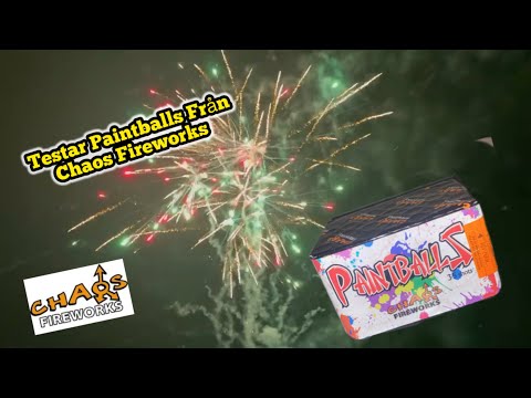 Testar Paintballs Från Chaos Fireworks